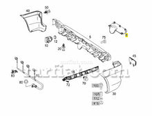 Load image into Gallery viewer, Mercedes 190 Ponton 230SL 250SL 280SL Licence Plate Frame Front 340X110mm Accessories Mercedes   
