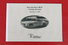 Cargar imagen en el visor de la galería, Mercedes 190 SL 1963 Edition Ge/En/It/Fr Illustrated Parts Catalogue Accessories Mercedes
