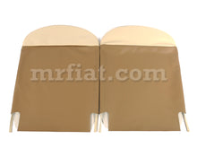 Load image into Gallery viewer, Fiat 500 N/D/F Brown Seat Covers Set Upholstery Fiat
