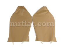 Load image into Gallery viewer, Fiat 500 N/D/F Brown Seat Covers Set Upholstery Fiat
