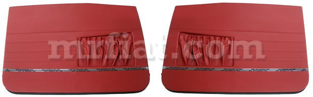 Volvo Amazon Red Door Panel Set 1962-63 Doors Volvo   