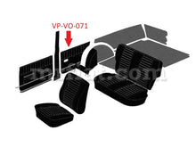 Cargar imagen en el visor de la galería, Volvo Amazon Black Rear Door Panel Set 1966-68 Doors Volvo   
