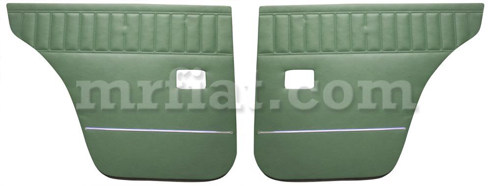 Volvo Amazon Green Rear Door Panel Set 1966-67 Doors Volvo   