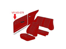 Load image into Gallery viewer, Volvo Amazon Red Door Panel Set 1970 Doors Volvo   
