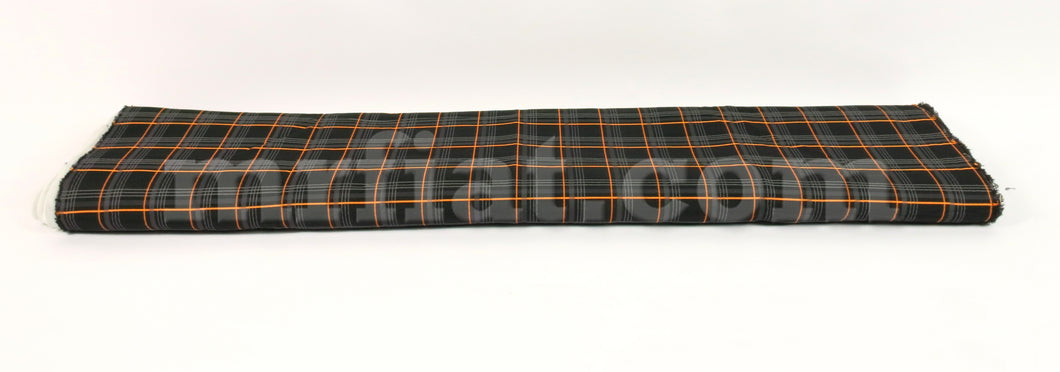 Volkswagen MK7 Golf GTI MK1 MK2 T1 T2 T3 Orange Plaid Interior Fabric Interior Volkswagen   