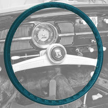 Load image into Gallery viewer, Volkswagen Thing Steering Wheel Cover Vinyl (40cm/155in) Turquoise Green
