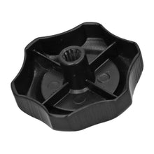Load image into Gallery viewer, Volkswagen Bus Westfalia Louvre Window Knob (Black) Metal Windows Volkswagen
