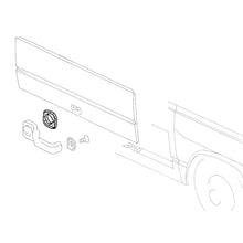Cargar imagen en el visor de la galería, Volkswagen Bus Seal Treasure Chest Door Handle, Large Volkswagen
