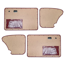 Load image into Gallery viewer, Volkswagen Beetle Door Panel Set Burgundy Beetle Volkswagen
