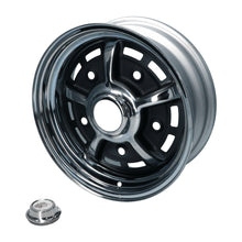 Load image into Gallery viewer, Volkswagen Type 3 Wheel BBT Sprintstar Chrome/Black 5 Lug (5x205) 5.5x15in
