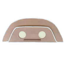 Load image into Gallery viewer, Volkswagen Beetle Cover Plate Behind Back Seat Vinyl White Beetle Volkswagen

