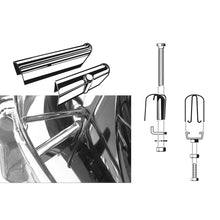 Load image into Gallery viewer, Volkswagen Beetle Bumper Bracket Covers Chrome Front/Rear Volkswagen
