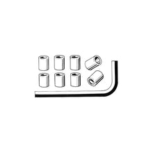 Load image into Gallery viewer, Volkswagen Type 4 Hex Nuts For Exhaust (8 Pieces + Key)
