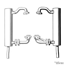 Cargar imagen en el visor de la galería, Volkswagen Thing Exhaust, Right Volkswagen
