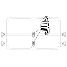 Load image into Gallery viewer, Volkswagen Bus Middle Piece Jailbar Deluxe Samba Accessories Volkswagen
