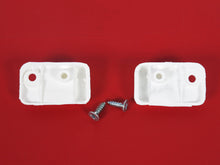Load image into Gallery viewer, Volkswagen Type 3 Sunvisorclips White (Pair) Sunvisors Rear View Mirrors Volkswagen
