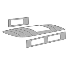 Load image into Gallery viewer, Volkswagen Bus Headliner (With Sunroof) White Vinyl (Perforated) Volkswagen
