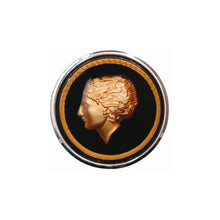 Load image into Gallery viewer, Volkswagen Karmann Ghia Horn Button GOLDEN LADY For Banjo Steering Wheel Interior Volkswagen
