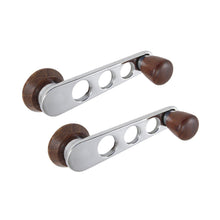 Load image into Gallery viewer, Volkswagen Karmann Ghia Window Crank Set Rose Wood/Chromeas Pair Volkswagen
