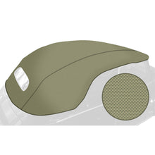 Cargar imagen en el visor de la galería, Volkswagen Beetle Convertible Outer Hood, Vinyl, Beige Volkswagen
