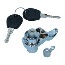 Cargar imagen en el visor de la galería, Volkswagen Bus Rear Hatch Lock, Chrome Volkswagen
