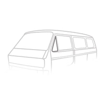 Load image into Gallery viewer, Volkswagen Bus Door Vent Wing Seal Fixed Left / Right Glass and Seals Volkswagen
