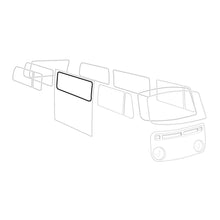 Load image into Gallery viewer, Volkswagen Bus Central Side Window Seal Deluxe (Alu Trim) Glass and Seals Volkswagen
