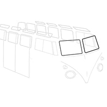 Load image into Gallery viewer, Volkswagen Bus Front Window Seal Left/Righ Volkswagen
