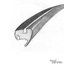 Load image into Gallery viewer, Volkswagen Beetle Rear Window Seal Cal Look
