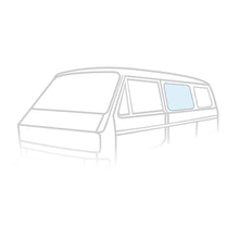 Cargar imagen en el visor de la galería, Volkswagen Bus Side Middle Window / Sliding Door Window Volkswagen
