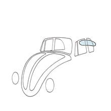 Load image into Gallery viewer, Volkswagen Beetle Rear Window Convertible Heated (12V) Volkswagen
