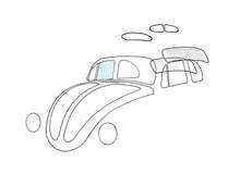 Cargar imagen en el visor de la galería, Volkswagen Beetle Door Window Right Volkswagen
