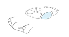 Cargar imagen en el visor de la galería, Volkswagen Karmann Ghia Door Window Left Coupe Volkswagen
