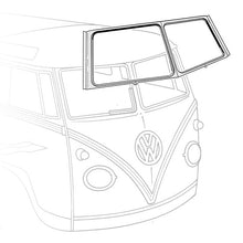 Load image into Gallery viewer, Volkswagen Bus Window Screen Panel, Complete Front Body Panels Volkswagen
