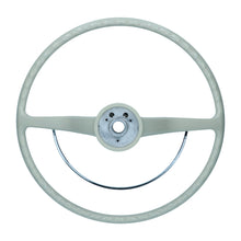 Cargar imagen en el visor de la galería, Volkswagen Karmann Ghia Steering Wheel With Horn Ring Silver Beige Karmann Ghia Volkswagen

