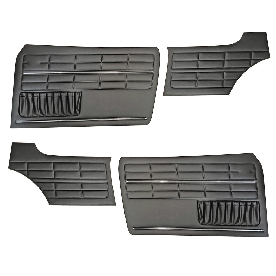Volkswagen Karmann Ghia Doorpanel Set Black | VW-US-8036 – MrFiat