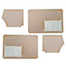 Load image into Gallery viewer, Volkswagen Beetle Doorpanel Set 'Cream White' Convertible (4Pcs) Beetle Volkswagen
