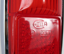 Cargar imagen en el visor de la galería, Volkswagen Karmann 1959 Red Silver Tail Light Lens Lights Volkswagen   
