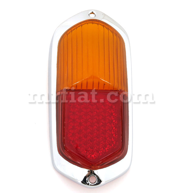 Volkswagen Karmann 1959 Red Amber Tail Light Lens Lights Volkswagen   