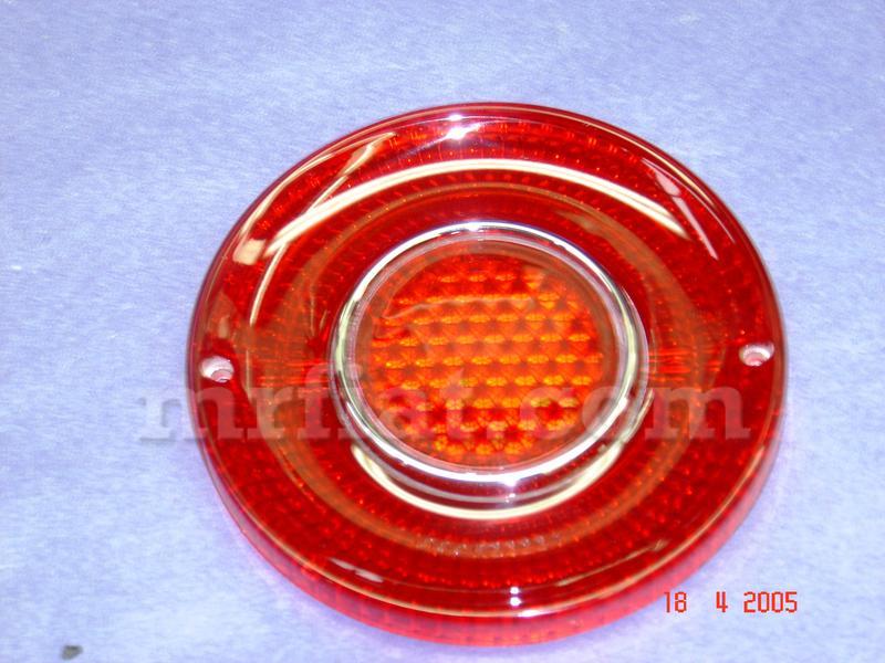 Volkswagen Karmann 1600 Red Silver Ring Tail Light Lens Lights Volkswagen   