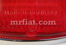 Cargar imagen en el visor de la galería, Volkswagen Beetle 1968 Onward Red Silver Tail Light Lens and Gasket Lights Volkswagen
