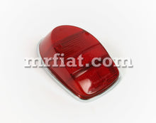Cargar imagen en el visor de la galería, Volkswagen Beetle 1968 Onward Red Silver Tail Light Lens and Gasket Lights Volkswagen
