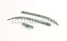 Cargar imagen en el visor de la galería, Volvo PV 544 Stainless Steel Front Hood Molding Trim Set 3 Pcs Emblems Volvo   
