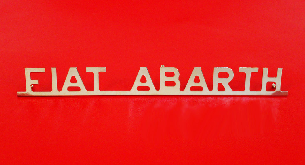 Fiat 500 124 Abarth Emblem Abarth and Giannini Emblems Fiat   