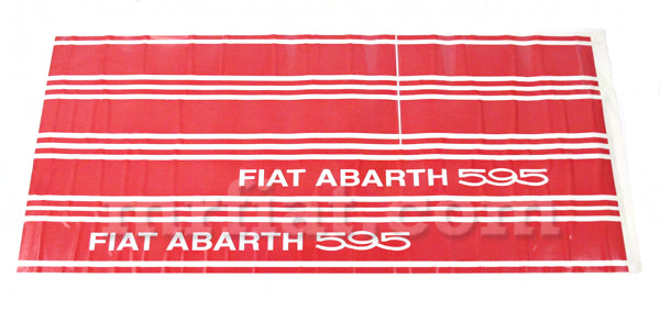 Fiat 500 Abarth 595 Sticker Set Abarth and Giannini Fiat   