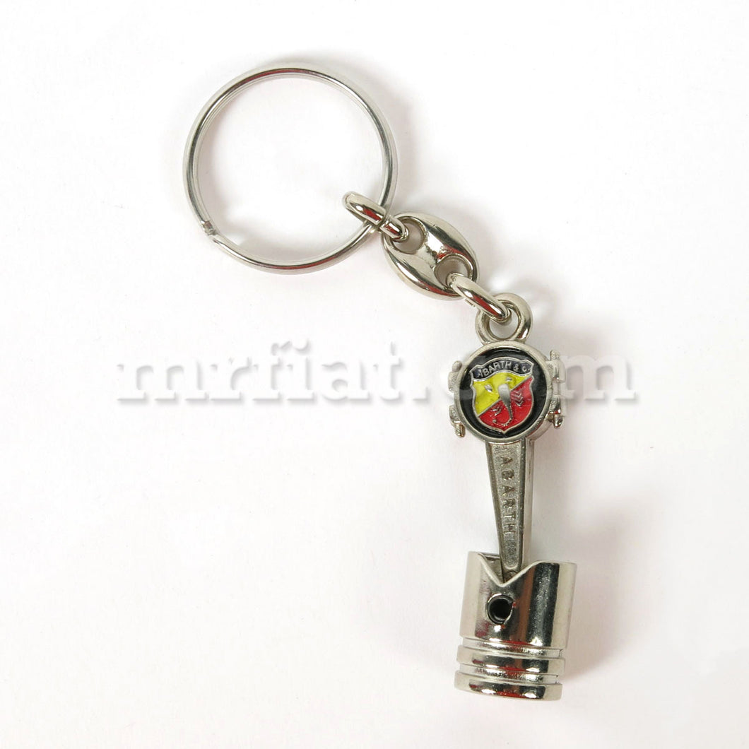 Fiat 500 600 Abarth Piston Key Chain Abarth Emblems Fiat   