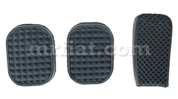 Fiat 500 Rubber Pedals Set Glass and Seals Fiat   