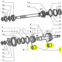 Load image into Gallery viewer, Alfa Romeo Spider Wheel Gear Bushing Rims Alfa Romeo   
