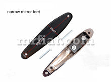 Cargar imagen en el visor de la galería, Alfa Romeo Spider Chrome Round Side View Mirror Set W/ Emblem Doors Alfa Romeo
