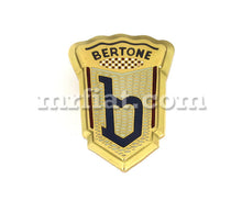 Load image into Gallery viewer, Alfa Romeo Giulietta Sprint Bertone Gold Chess White Red Emblem Emblems Alfa Romeo   
